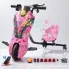Seleccionados cuidadosamente de la fábrica de origen, triciclos eléctricos de derrape para niños, karts de derrape para alquiler en plazas y venta en puestos, con batería de larga duración.
