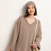 Suave y Pegajoso Cachemir 2026 Otoño/Invierno Nueva Moda para Mujer Gorro de Ganchillo de Doble Capa Hueco Gorro de Punto