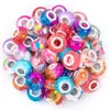 Cuentas de colores mixtos aleatorios con agujero grande Amazon caliente pulsera diy con cuentas sueltas accesorios accesorios accesorios