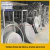Estrutura de Peneira Vibratória Acessórios Ultrassônicos Malha Flange Vários Modelos Grampo Estrutura de Malha Viga Anel Peneira Vibratória Rotativa de Alta Precisão