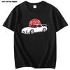 Camisetas Harajuku Initial D T-Shirt Oversize para Hombre Verano Unisex