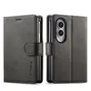 Adecuado para funda de cuero para teléfono plegable Samsung Z Fold 8, Fold 7/6/5/4 con hebilla, ranura para tarjetas y cubierta protectora con soporte