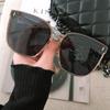Gafas de Sol de Moda Montura Grande Nuevo Estilo 2024 Gafas de Sol a la Moda para Hombres y Mujeres 808 Gafas de Celebridad de Internet Transmisión en Vivo Ins