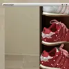 Zapatillas Lindas Retro de Lunares para Niñas Xshx con Velcro, Otoño e Invierno Rojo y Plateado, Dulces y Casuales