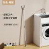 Barra retráctil para secar ropa de casa, Barra de aluminio engrosada para secar ropa, Barra para ropa, Horquilla para secar ropa, Barra telescópica
