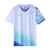 Nueva camiseta de bádminton de manga corta para hombre y mujer, de secado rápido, para competición, para estudiantes y niños, 25005