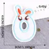 Pegatinas de tela bordada Lixin al por mayor 26 letras inglesas personalizadas parches adhesivos animales de dibujos animados accesorios para ropa
