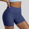 2026 Shorts Esportivos Femininos Bolso Traseiro Invisível Finos Cintura Alta Controle de Barriga Levanta Bumbum Fitness Comprimento Três Quartos Verão