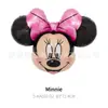 Globo de Película de Aluminio con Estilo de Cabeza de Mickey Minnie Transfronterizo Globo de Película de Aluminio con Estilo de Mickey Mouse Fiesta de Cumpleaños Infantil