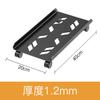 Base de host para computadora de escritorio, soporte de chasis móvil, soporte para oficina en casa, estante de almacenamiento elevado universal