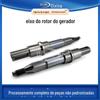 Maquinário Inteligente Eixo de Transmissão de Aço Inoxidável Eixo com Chaveta Personalizado Eixo Dentado de Liga de Alumínio Peças do Eixo do Gerador Processamento