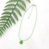 Collar de Cristal de Colores Retro Dulce Estilo Coreano Ins para Mujer, Cadena para Clavícula de Flor de Margarita Linda y Dulce