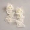 Pendientes de borla de flor de concha blanca transfronterizos europeos y americanos con perlas, pendientes de estilo de corte francés, pendientes ligeros y lujosos con un toque de alta gama