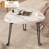 Novo estilo simples criativo pequena mesa de centro dobrável sofá mesa lateral móvel aluguel casa pequeno apartamento mesa pequena portátil