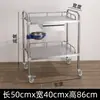 Carrinho de Aço Inoxidável Carrinho Pequeno Sala de Operações de Clínica Salão de Beleza Rack de Armazenamento Odontológico Carrinho de Ferramentas Outros Outros
