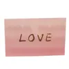 Cartão de Dia dos Namorados rosa amor três-dimensional cartão de felicitações em forma de coração presente de aniversário cartão de felicitações para amantes bênção 3d três-dimensional criativo greeting