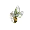 2026 Nueva Moda Broche de Abeja de Gama Alta Estilo Retro Personalidad Elegante Broche de Animal Insecto Pin Accesorio para Abrigo