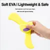 Bumerangue para Cachorro Disco Voador, Brinquedo Interativo Durável de EVA para Treinamento