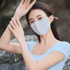 Mascarilla Protectora Solar de Seda de Hielo para Mujer en Verano, Mascarilla Visera Solar Estéreo 3D para Protección Ocular, Transpirable, Anti-UV, Uso en Ciclismo al Aire Libre