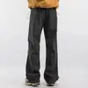 Pantalones de Calle Retro Americanos para Hombre Pierna Recta Ancha Casuales 2026 Nuevo Estilo Tendencia de Moda ins Marca de Tendencia Transfronteriza