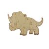 Ocho Dinosaurios de Madera DIY Manualidades Decorativas Paquete Mixto de 8 Dinosaurios