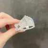 2025 Nueva Colección de Pinzas para Cola de Caballo de Alta Gama Artefacto Fijador Pinza para el Cabello Pinza Tiburón Adorno para el Cabello de Lujo Ligero Pasador