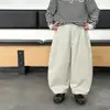 Tong Ku Roupas Infantis 2026 Outono Novidades Estilo Old Money Calças Lisas para Meninos Versátil Soltas Macias Calças Casuais Infantis