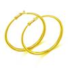 Pendientes grandes dorados de estilo coreano, joyería circular para las orejas, nueva moda, personalidad exagerada, elegante, joyería a juego al por mayor