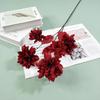 Flor artificial nueva peonía Tianzhu de 5 cabezas boda flor fila guía flor arreglo florero decorativo comercio exterior