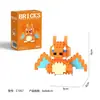 Superventas Transfronterizos Celebridad de Internet Caja Sorpresa Partículas Micro Dragón Bola Dibujo Animado Bloques de Construcción Juguetes para Niños Ensamblaje en Caja Pequeña Venta al por Mayor