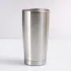 Taza de Acero Inoxidable para Coche para Exteriores Transfronteriza de 20 oz, Taza Termo de Cerveza de Doble Capa con Tapa, Taza Grande de Hielo Simple