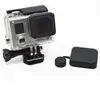 Compatible con Accesorios GoPro Hero3+/Hero4, Estuche Impermeable Cubierta de Lente, Cubierta Protectora de Lente de Silicona