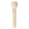 Dispensador de petiscos para gato, colher para patê de carne, alimentador de lanches líquidos em bisnaga, colher especial para alimentar petiscos de gato, mantém a limpeza