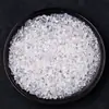 Pulsera de Grava de Cristal Blanco Translúcido Natural del Mar de China Oriental, Piedra Desmagnetizante, Piedra Decorativa para Acuario Maceta, Piedra de Ofrenda Mandala