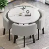 Conjunto de mesa e cadeiras de jantar ocidentais de luxo leve retangular moderno minimalista para casa pequeno apartamento sala de estar de celebridade da internet mesa de jantar