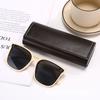 [Primer Sencillo Directo] Estuche Simple para Lentes Estuche para Lentes de Sol Japonés Ligero Portátil Caja de Almacenamiento para Lentes Edición Estudiante Masculino