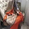 Bufanda de Seda Brocada Estilo Nuevo 2025 para Mujer, Primavera y Otoño, Elegante Versión Coreana, Bufanda de Seda Versátil de Hangzhou y Chal