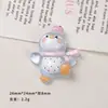 Acessórios de Resina Desenho Animado DIY Enfeites Animais Translúcidos Corpo Inteiro Presilhas de Cabelo Capas de Celular Fivelas de Sapato Chaveiros Pingentes Acessórios