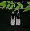 Pendientes de Pavo Real para Minorías Étnicas, Regalos Retro de Plata Miao Estilo Étnico, Accesorios de Pendientes Vintage de Imitación Plata