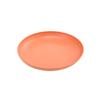 Prato de palha de trigo de 20 cm Pratos domésticos Prato de lanche de frutas Capacidade Prato de comida escandinavo casual
