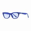 2024 Nuevas gafas de sol de montura pequeña GM para mujer, gafas de sol de ojo de gato de alta calidad a prueba de rayos UV, WANG Jiaer, mismo estilo de moda coreana