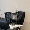 Bolsa Tote de Gran Capacidad, Bolso Cubo de Hombro Moderno y Versátil, Bolso de Mano Casual Retro Simple, Comercio Exterior Transfronterizo