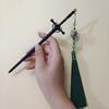 Nuevo Estilo Chino Estilo Antiguo Moda Nacional Espada Horquilla para el Cabello Borla de Alta Gama Horquilla Hanfu Moño Cabello Aleación Accesorios Tocado Horquilla Joyería