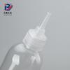 Frasco transparente pontiagudo 5ml Frasco de pigmento de tom de plástico pet Frasco de amostra de emulsão 80CC Frasco de compressão de 500ml