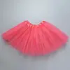 Falda de Baile Nueva de Gasa Suave Ecológica de Tres Capas para Niñas, Falda Media Estilo Europeo y Americano, Falda Tutú Infantil, Falda Voluminosa de Ballet