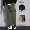 Novos Calças Jogger Masculinas Confortáveis e Estilosas com Múltiplos Bolsos para o Outono/Inverno 2025, Calças Cargo Casuais da Moda