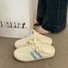 Chinelos Baotou Femininos Verão Uso Externo 2026 Novo Estilo Item Quente Super Popular Tênis de Treino Agande Slip-on Sapatos Brancos para Pessoas Preguiçosas