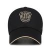 Gorra de Béisbol de Tapa Dura Bordada con Escudo, Estilo Sándwich, Todas las Estaciones de Primavera y Otoño, Versátil, Sombrero para el Sol para Hombres y Mujeres, Transfronterizo