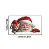 Série de Adesivos Estáticos para Janela do Papai Noel Mais Vendida Transfronteiriça Adesivos de Feriado de Natal para Casa