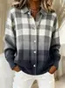 Cárdigan de Punto con Solapas Transfronterizo Europeo y Americano para Mujer, Ropa de Otoño e Invierno, Estilo Holgado Relajado, Suave y Esponjoso, Chaqueta Suéter Anti-pilling